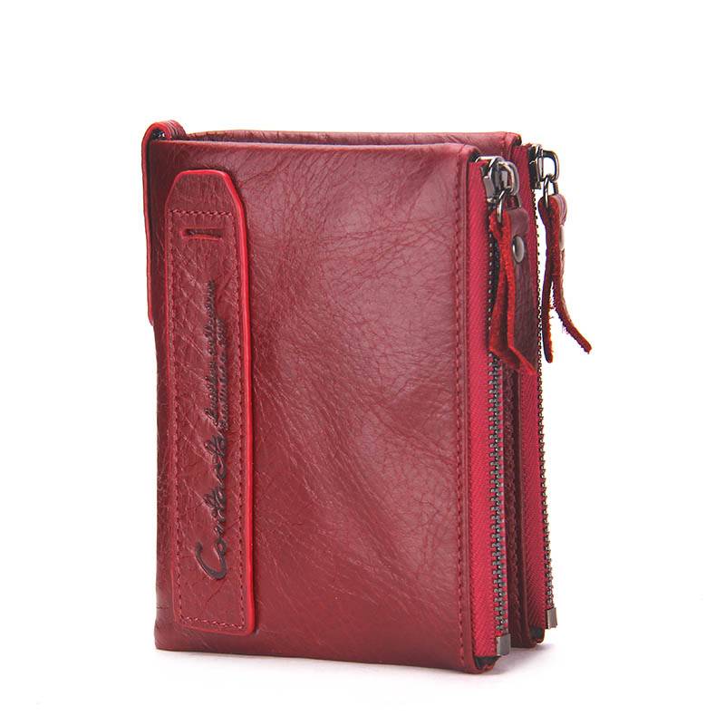 Stylish Compact Genuine Leather Women’s Wallet